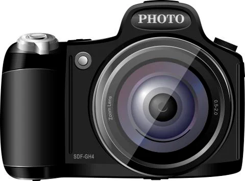 Photocamera Stock Illustration