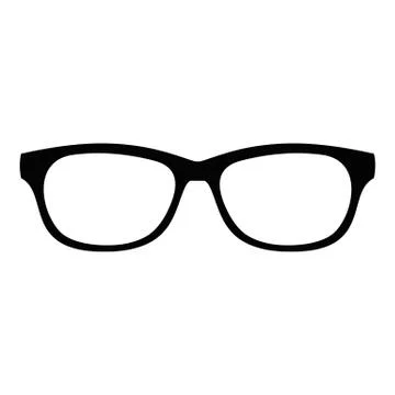 Photochromic spectacles icon, simple style. Stock Illustration