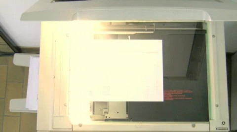Photocopy machine Video stock 587346