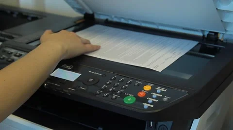 Photocopy machine 動画素材 49908464