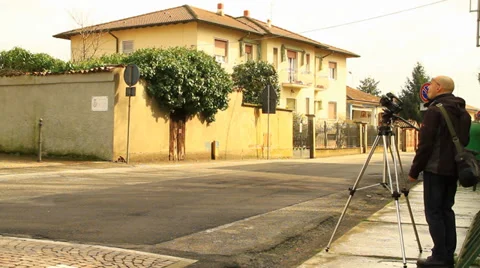 Photografer at work Stock Footage 36168837