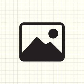 Photograph vector icon Stock Illustration