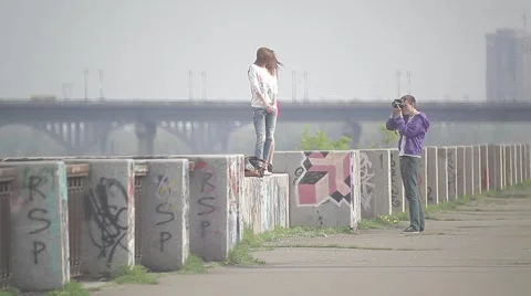 Photographed during a walk Stock Footage 49669689