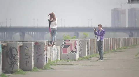 Photographed during a walk Stock Footage 49669696