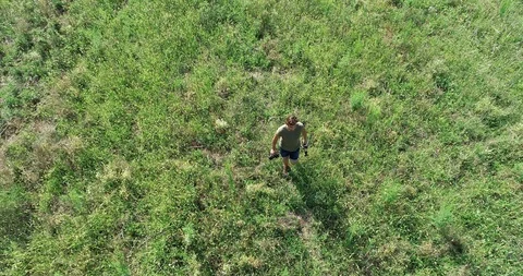 Photographer in action Stock Footage 101099430