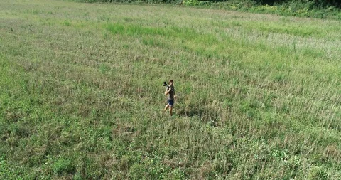 Photographer in action Stock Footage 101099559