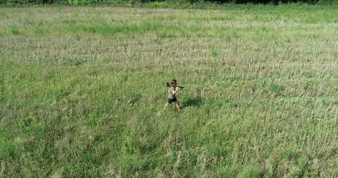 Photographer in action Stock Footage 101099734