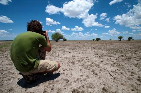 Photographer in action Stock Photos