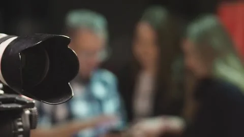 Photographer with camera. Stock Footage 99969105