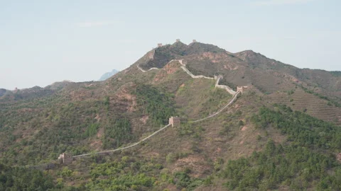 Photographer documents majestic valley from elevated vantage point. Historian Stock Footage 330148959