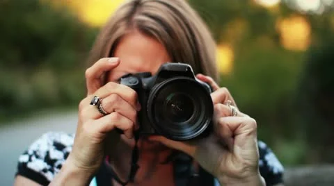 Photographer Frames Shot 2655 Video stock 12015213