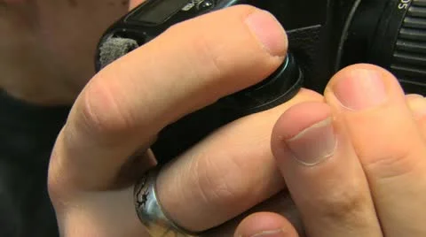Photographer hands Видео 12718665