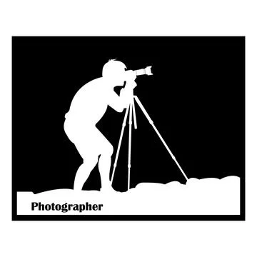 Photographer icon Stock Illustration