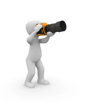 Photographer Stock Illustration