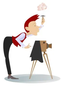 Photographer Stock Illustration