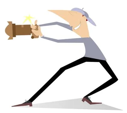 Photographer Stock Illustration