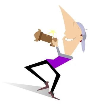 Photographer Stock Illustration