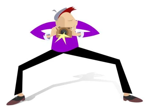 Photographer Stock Illustration