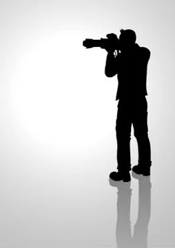 Photographer Stock Illustration