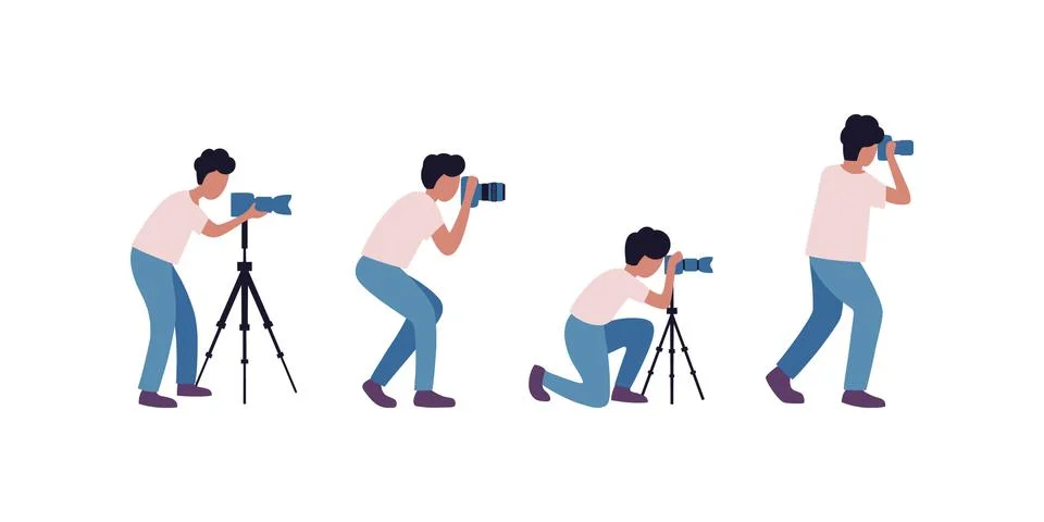 Photographer Stockillustratie