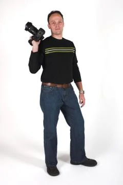 Photographer at work Stock Photos
