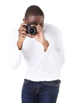 Photographer at work Stock Photos