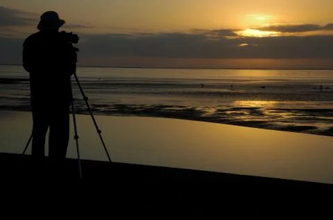 Photographer at work Stock Photos