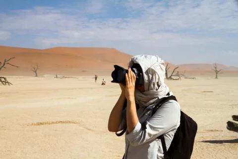 Photographer is working Stock Photos
