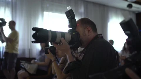 Photographers on an event Vidéo 65089137