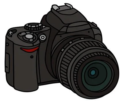Photographic camera Stock Illustration