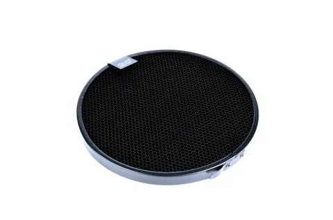 Photographic honeycombs on white background Stock Photos