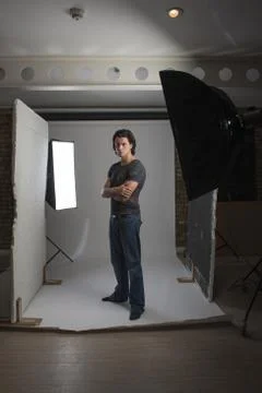 Photographic studio Stock Photos