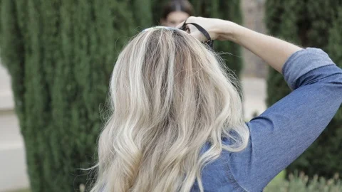 Photographing Model shoot Stock Footage 92057414