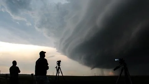 Photographing Storms Fotos Stock