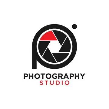 Photography concept logo design vector template Stock Illustration