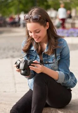 Photography fun. Foto stock