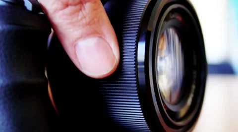 Photography lens Stock Footage 37730714