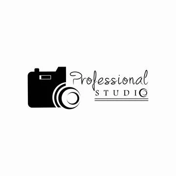 Photography Logo Concept Stock Illustration