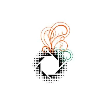 Photography logo Stock Illustration