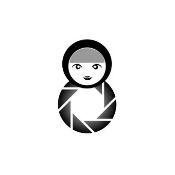 Photography logo Stock Illustration