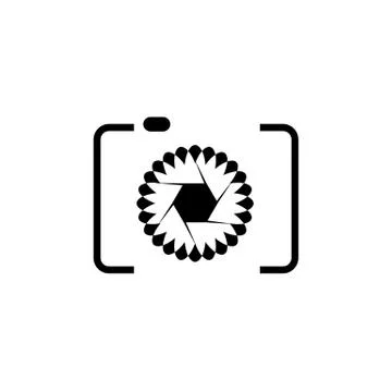 Photography logo Stock Illustration