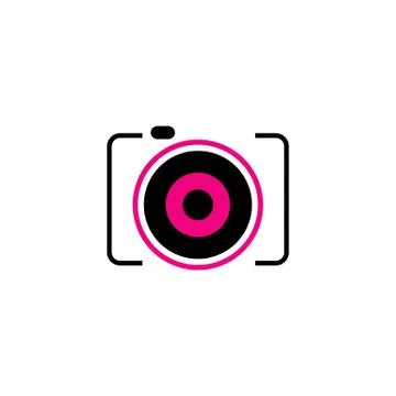 Photography logo Stock Illustration