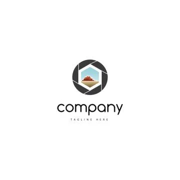 Photography logo Stock Illustration