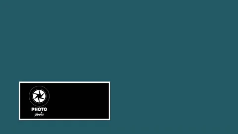 Photography Lower Thirds After Effects stock