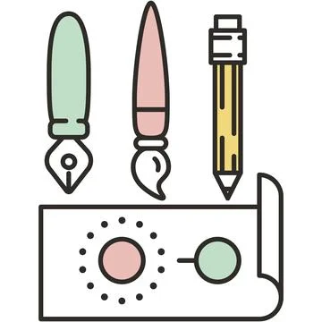 Photography power tools icon vector on white Stock Illustration