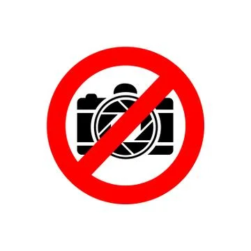 Photography restricted Stock Illustration