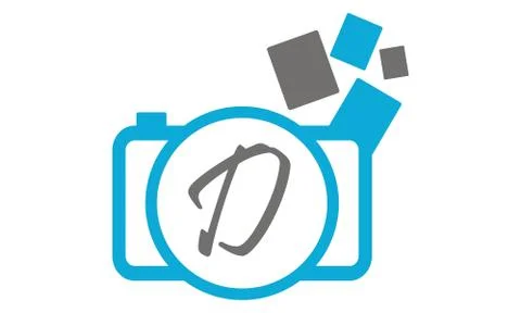 Photography Service Initial D Stock Illustration