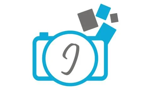 Photography Service Initial I Stock-Illustration