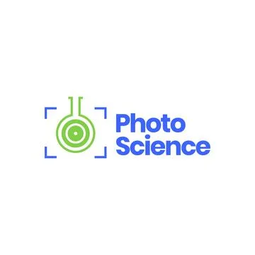 Photography shutter lens camera science laboratory glass logo design vector.. イラスト素材