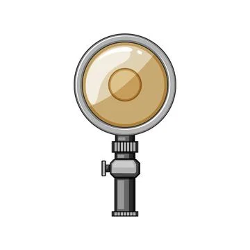 Photography studio light cartoon vector illustration Illustrazione stock